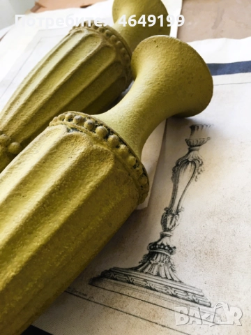 Настолна лампа плюс подарък - чифт свещници, снимка 7 - Настолни лампи - 52639116