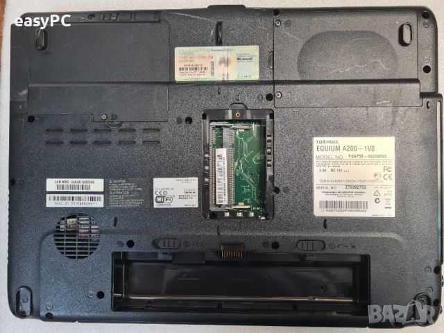 Toshiba EQUIUM A200-1V0 на части, снимка 5 - Части за лаптопи - 46100230