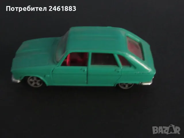 1/43 USSR СССР старо Renault 16 зелено , снимка 2 - Колекции - 48790253