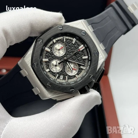 Мъжки часовник Audemars Piguet Royal Oak Offshore Chronograph с кварцов механизъм, снимка 5 - Мъжки - 51352276