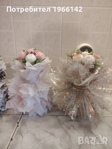 Букети , снимка 4 - Подаръци за жени - 53854491