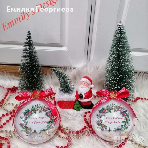 Коледни топки със снимки на най-ниски цени , снимка 4 - Коледни подаръци - 52621817