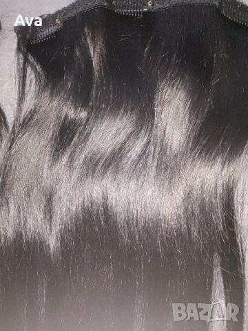 Beauty Works черни удължения за коса 16 инча , снимка 6 - Аксесоари за коса - 49052937