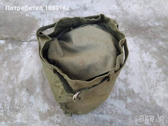 Брезентов военен чохал, снимка 2 - Антикварни и старинни предмети - 52220290