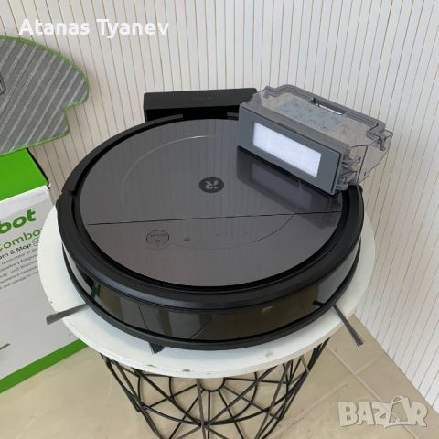 Робот прахосмукачка iRobot Roomba Combo с моп сухо/мокро WiFi 3000mAh, снимка 3 - Прахосмукачки - 45136772