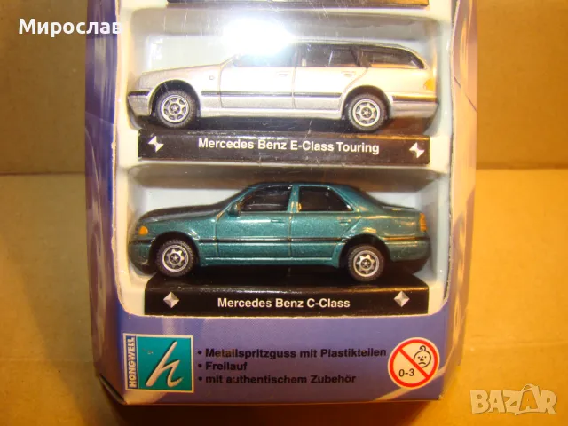 1:72 HONGWELL MERCEDES BENZ ИГРАЧКА КОЛИЧКА МОДЕЛ, снимка 3 - Колекции - 48574747