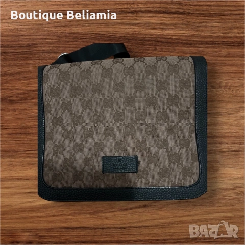 Мъжка Чантичка Gucci от Еко Кожа , снимка 2 - Чанти - 53102440