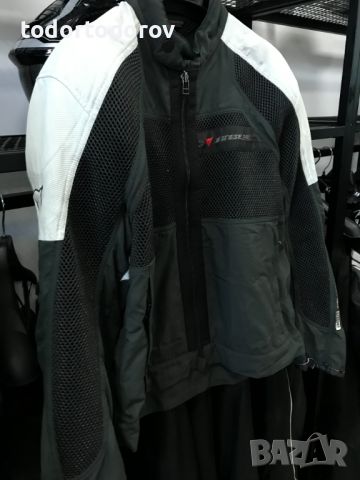 Tекстилно лятно мото яке DAINESE AIR TEX XL 56-XL,като ново,протектори, снимка 2 - Аксесоари и консумативи - 46145812