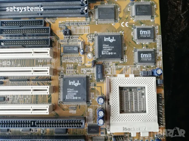 Дънна платка Intel FIC VT-501 Socket 7, снимка 8 - Дънни платки - 47870255