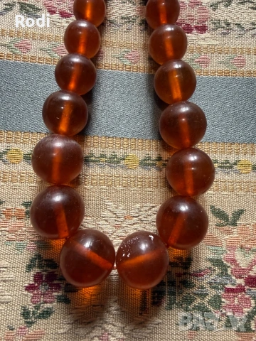 кехлибарен гердан натурален балтийски, снимка 3 - Колиета, медальони, синджири - 54189097