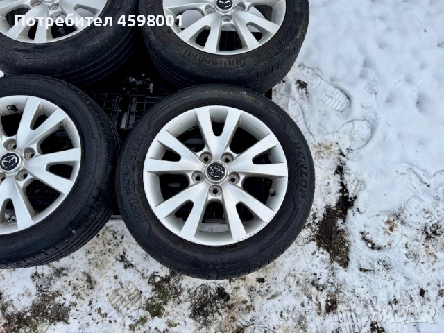 4бр.Алуминиеви джанти 16цола 5x114.3 + ГУМИ за Mazda CX-3,3,6,Kia Ceed,Hyundai i30,ix20,ix35, снимка 4 - Гуми и джанти - 53142126