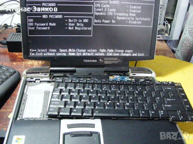Ретро лаптоп за части Toshiba Tecra M1 , работещ, lpt port, снимка 1 - Части за лаптопи - 46430382