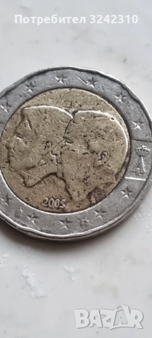 Монета от 2 евро 2005, снимка 2 - Нумизматика и бонистика - 52107404