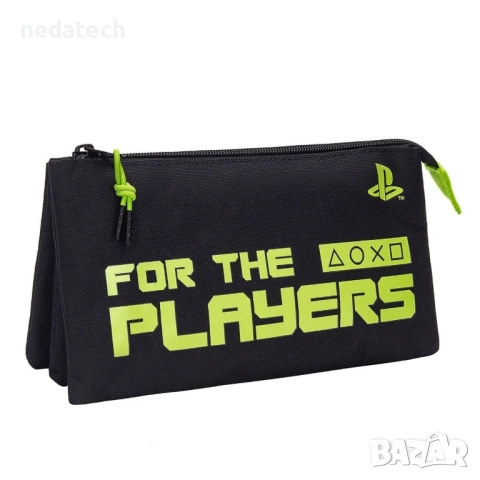 Ученически несесер Playstation, 23x12см.