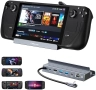Нова Докинг станция 6 в 1 за Steam Deck HDMI 4K120Hz RJ45 USB-C 100W, снимка 1