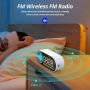 Блутут колонка + Часовник + FM радио + TF плеър +RGB + батерия, снимка 3