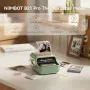 NIIMBOT B21 Pro термопринтер за етикети, 1 пакет 50x30 мм бели етикети, iOS и Android, зелен, снимка 6