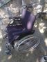 Сгъваема инвалидна рингова количка BREEZY  Ширина на седалката 52см, снимка 12