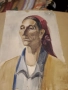 Стар акварел , снимка 1