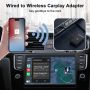 Безжичен CarPlay адаптер/Apple CarPlay/Plug&Play/вграден 5Hhz WIFI модул/от 2016г/iPhone IOS 10+, снимка 5