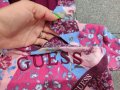 Оригинален комплект за бебе 3-6м Guess с двулицеви панталонки, снимка 3