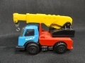СТАРА РЕТРО СОЦ НРБ МЕТАЛНА ИГРАЧКА КАМИОН КРАН МИР РАЗГРАД, снимка 2