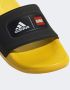 Чехли ADIDAS x Lego Adilette Comfort Slides Black/Yellow, снимка 7