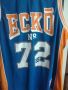 Ecko Unltd. Мъжки Баскетболен Потник 72 Размер XL Син Оранжев Хип Хоп, снимка 4