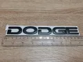 черен надпис Dodge, снимка 2