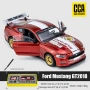 4744 Ford Mustang GT 1:24 – Луксозен Метален Модел с Отварящи се Елементи, снимка 3