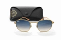 Ray-Ban RB3548 Hexagonal 001/3F Gold / Blue Gradient – оригинални с калъф, снимка 2