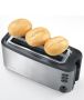 Тостер - Severin Long Slot 4-slice toaster, 1400W,inox, снимка 5