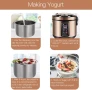 Уред за кисело мляко,черен чесън и др. MLGB 6L Yoghurt Machine, снимка 6