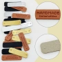 50 броя етикети от кожа "Handmade", снимка 3