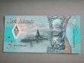 Банкнота - Острови Кук - 3 долара UNC | 2021г., снимка 2