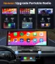 PODOFO универсална мултимедия с преносим сензорен екран 10,26, Carplay/ Android Car, Bluetooth, AUX, снимка 5