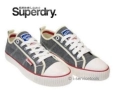 НОВИ Оригинални SuperDry Мъжки КЕЦОВЕ № EU 44 Гуменки Патъци Сникърси Спортни Обувки с Връзки БАРТЕР, снимка 5