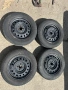 4бр. джанти с гуми Toyota 15 4x100 6J 185/60/15 Corolla Verso зимни, снимка 1