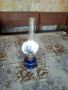 Газена лампа ( синьо стъкло)., снимка 11