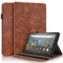 Amazon Kindle Fire HD 10 2023 Кожен Калъф и Протектор, снимка 7