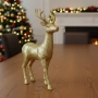 Декоративен Коледен Елен – Златист или Бял, с луксозни празнични детайли ✨, снимка 2