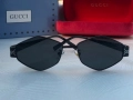Дамски слънчеви очила Gucci ромб 3 цвята черни сребърни златни , снимка 13