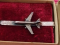 Стара сребърна игла за вратовръзка, Самолет. , снимка 10