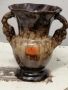 Немска керамична ваза глазирана , снимка 1 - Вази - 45357893