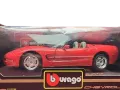 Burago CHEVROLET CORVETTE 033864 1998 1/18 Red, снимка 2