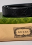 Колан Gucci Snake Double G – черен, 100% естествена кожа, снимка 3