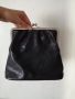 Orient Express винтидж дамска кожена чанта за рамо в черен цвят, снимка 17