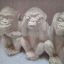 Трите Мъдри Маймуни "Не знам, не чух, не видях!, снимка 4