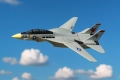 Самолет F14 tomcat /декоративен със стойка 1:72, снимка 4
