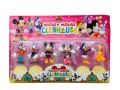 6 бр Мики Мини Маус Mickey Minnie пластмасови фигурки играчки украса торта , снимка 1